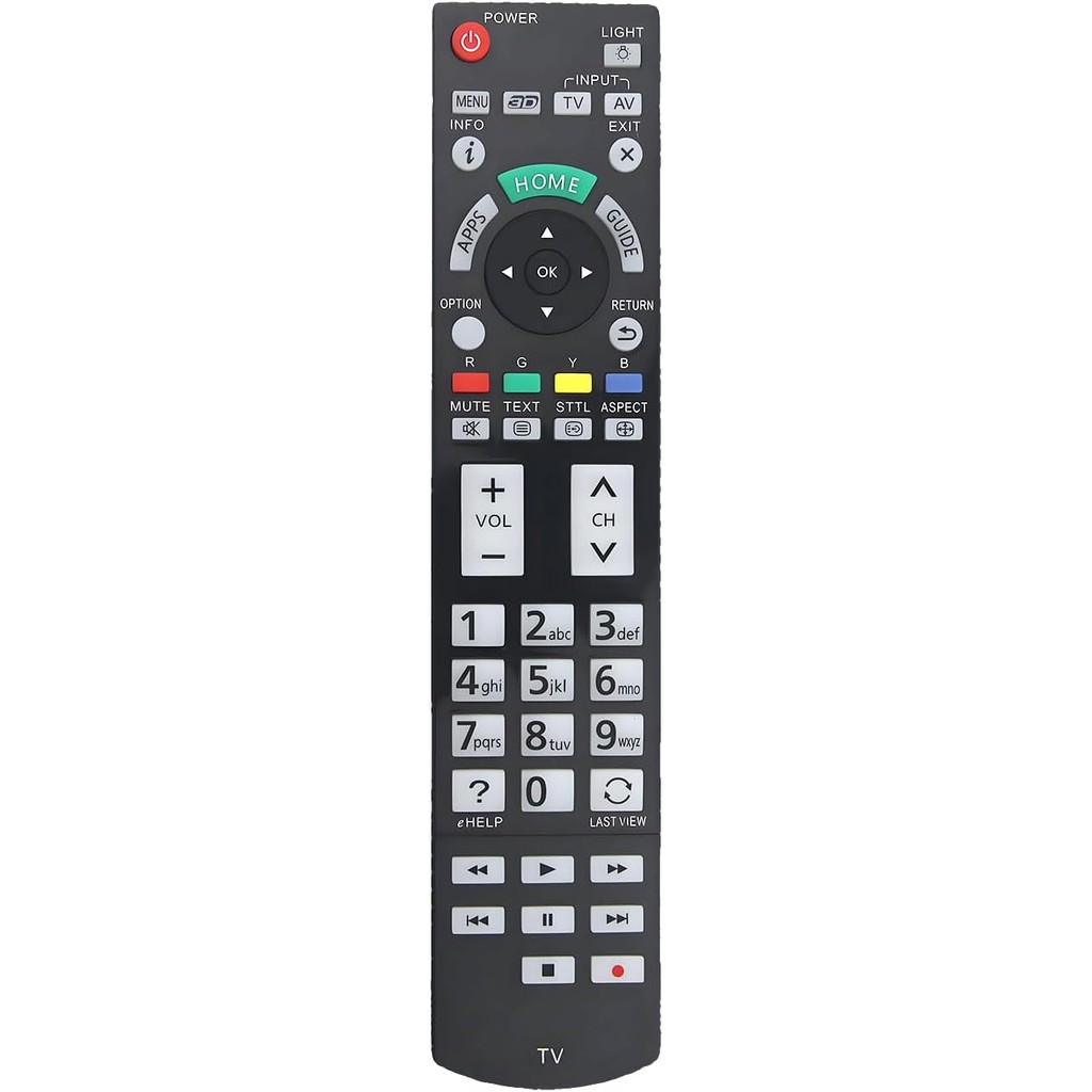 N2QAYB000854 เปลี่ยนรีโมทสําหรับ Panasonic TV THP55VT60A THP55VT60Z THP65VT60A THP65VT60Z TH-P55VT60