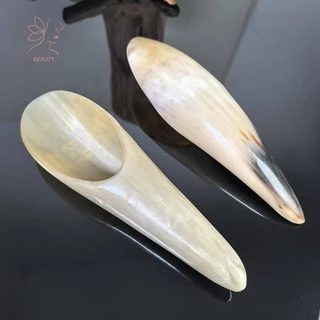 [maybeauty] 1PC ธรรมชาติ Buffalo Horn ความเครียด Guasha นวดเครื่องมือฝังเข็ม SPA Gua Sha นวดขูด Board {TH}