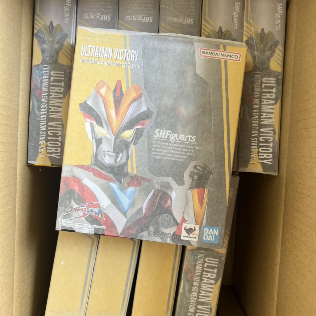 🔥พร้อมส่ง🔥Bandai SHF Victor Victory Ultraman First Generation c Face New Generation Star เวอร์ชันใหม