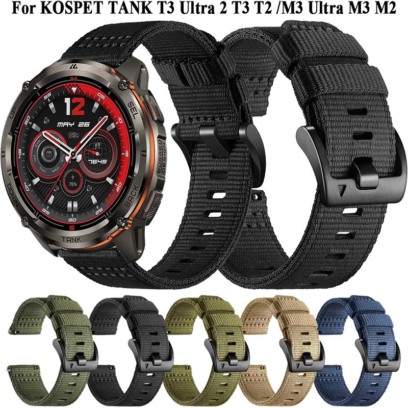 22 มม.ผ้าใบสําหรับ KOSPET ถัง T3 Ultra 2 สําหรับ KOSPET ถัง T3 Ultra/TANK M3 ultra/TANK T2 T3/TANK M