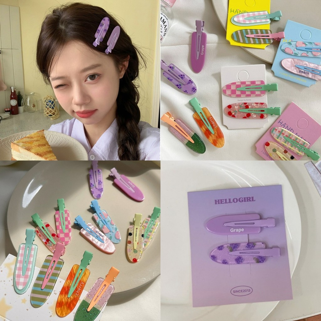 เครื่องประดับผม ส่งไวจากไทย ใหม่ ขนาดเล็ก สีแคนดี้ น่ารัก กิ๊บติดผม แฟชั่น คุณภาพสูง ใส่ไปทะเล
