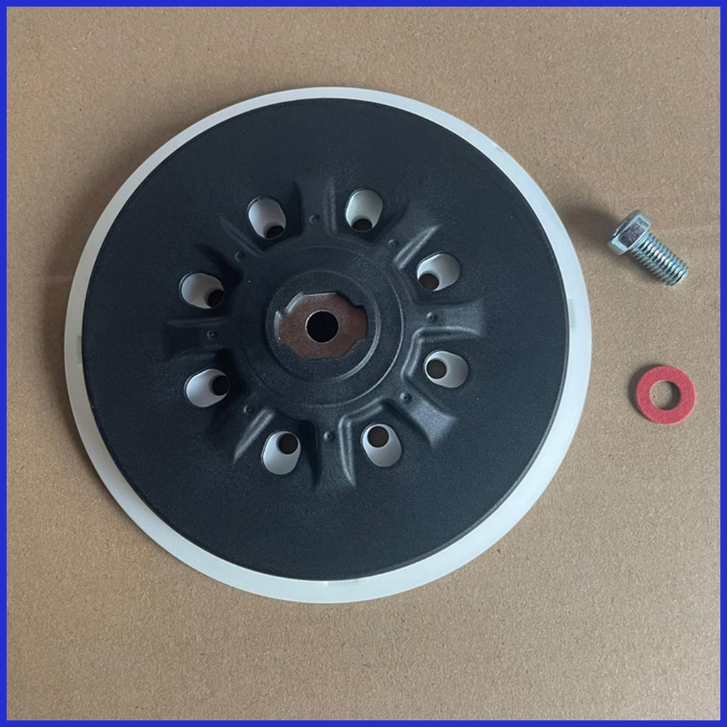 เครื่องขัด 6 นิ้ว Orbital Sander Backing Pad Disc Sander แผ่นฐาน Hook Sander Pad Orbital Sander caeu