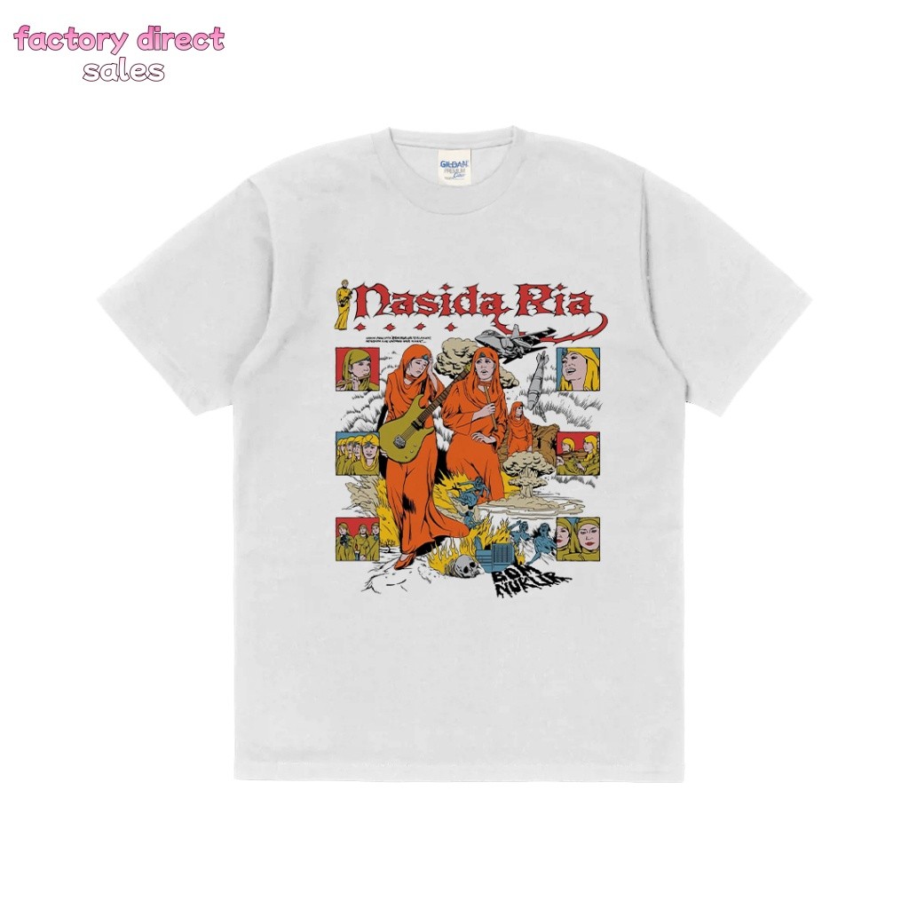 เสื้อยืด Rockermusic Nasidaria Bomb Nuclear Delivery of Space