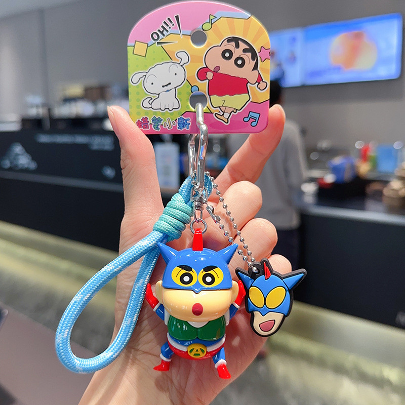 ของแท้ Crayon Shin-Chan คลาสสิกเบสบอล Superman พวงกุญแจการ์ตูนอะนิเมะเกมอุปกรณ์ต่อพ่วงจี้ ราคา ถูกที่สุด ดีลบีเคเค แกลเลอรีภาพที่ 9