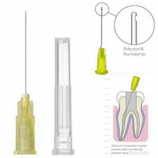 100 ชิ้น/ถุง Root Canal ชลประทานเข็ม