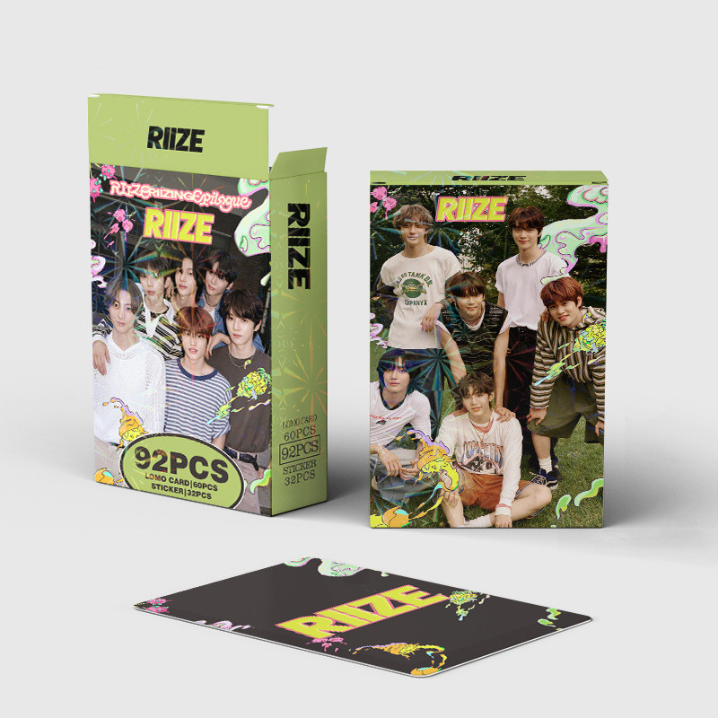 55-92pcs RIZE Lomo การ์ด Lucky Japan อัลบั้ม RIIZING Impossible Talk Saxy Photocards GET A GUITARS SHOTARO EUNSEOK SUNCHAIN WONBIN SEHAN SOHEE ANTON Kpop โปสการ์ดพร้อมสต็อก SX