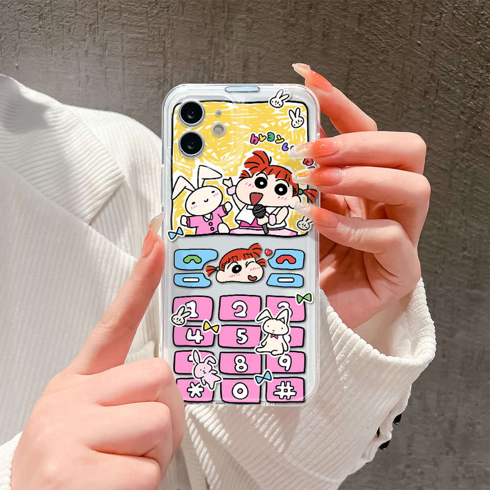 เคส For Xiaomi Redmi Mi 13C 12 12C 11 10 10C 10A A1 A2 9C 9T 9A 9 Poco C65 X6 M6 M5S Lite NE Pro 5G โปร่งใส Case TPU TKK - รูปที่ 3