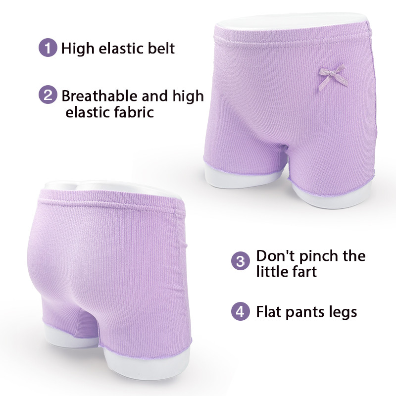 [BANGKOK SHIPPING] กางเกงขาสั้นเลกกิ้งเด็กผู้หญิง 6 ชิ้นสําหรับเด็กกางเกงขาสั้นเพื่อความปลอดภัยสําหรับ 10-40 กก - รูปที่ 4