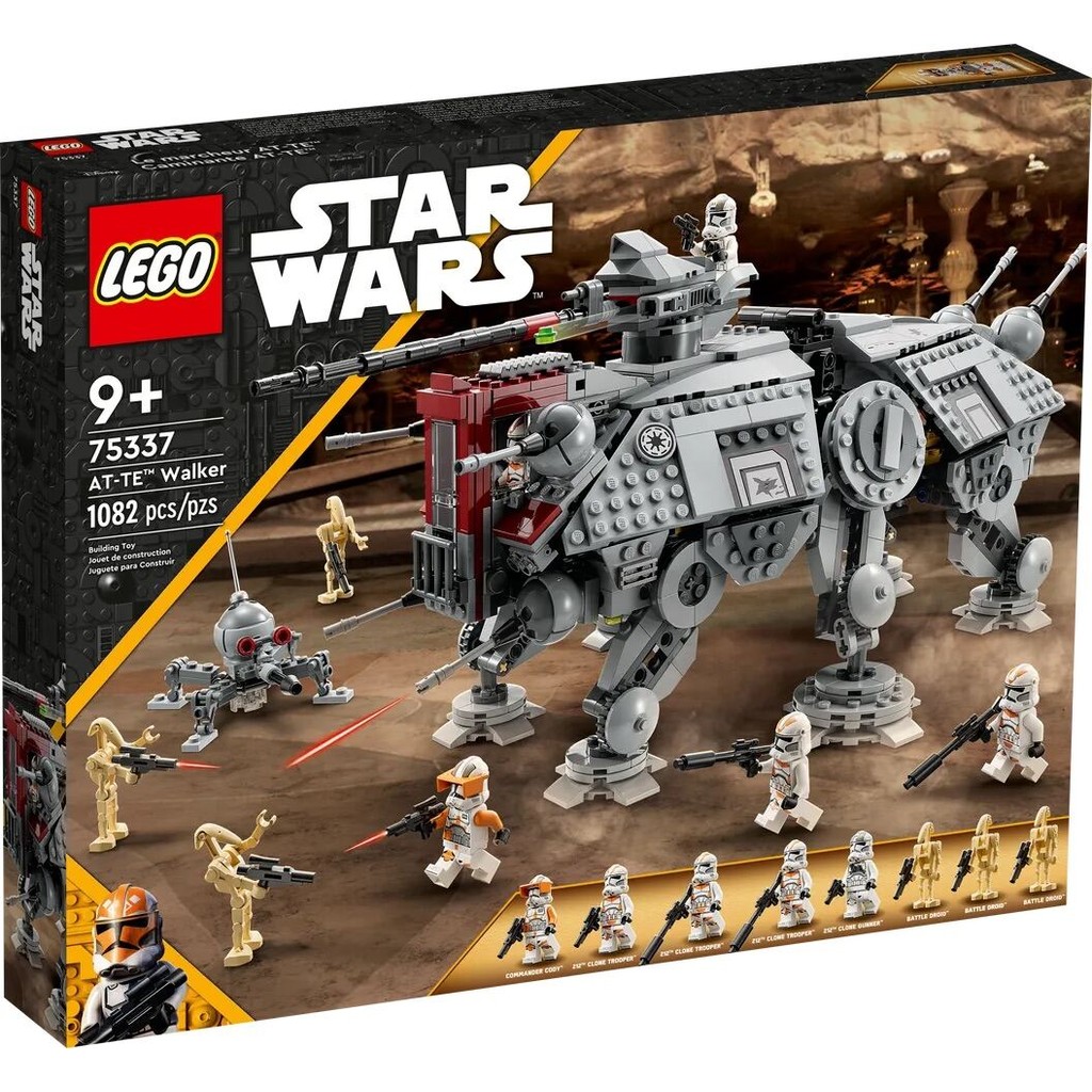 LEGO 75337 AT-TE Walker (Star Wars) [Brick DAD]