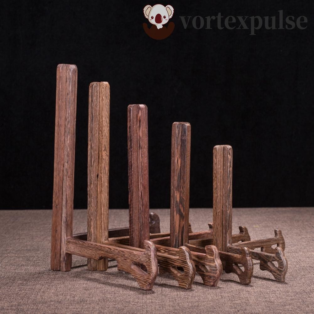Vortexpulse ขาตั้ง Home Picture Bracket ไม้ 3-7 นิ้วที่วางจาน