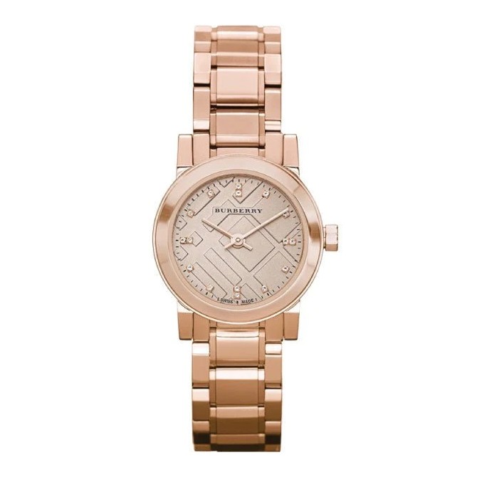 BURBERRY รุ่น BU9125  34mm ของแท้100% WATCH นาฬิกาแบรนด์เนม นาฬิกาผู้หญิง นาฬิกา ผู้ชาย สายสแตนเลส