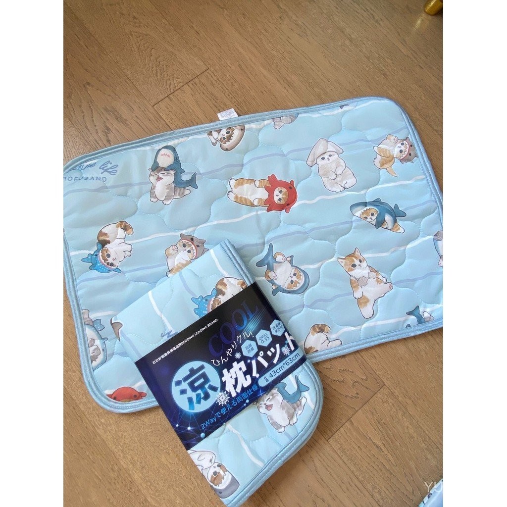 ปลอกหมอนอิงสไตล์ น่ารัก ญี่ปุ่นความรู้สึกเย็น-ฤดูร้อนผ้าไหมน้ําแข็งผ้าการ์ตูนพิมพ์ปลอกหมอน,ชิโระ (หูสุนัข) รูปแบบ,ลื่นระบายอากาศหมอนเสื่อสําหรับเตียงแล - รูปที่ 7
