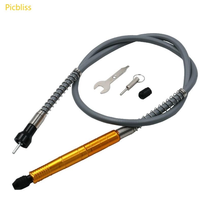 Picbliss เครื่องบดไขควงบิตเพลายืดหยุ่นสว่านไฟฟ้าอะแดปเตอร์ไขควงก้าน