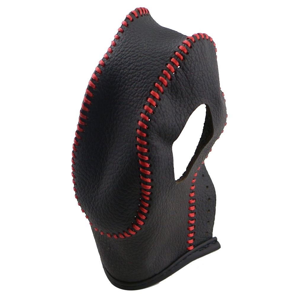 สําหรับ Ford New Fiesta MK7 2009 - 2015 Ecosport 2012 - 2017 หนัง AT หัวเกียร์ Shift Knob ฝาครอบเกียร์ฝาครอบ RHD - รูปที่ 2