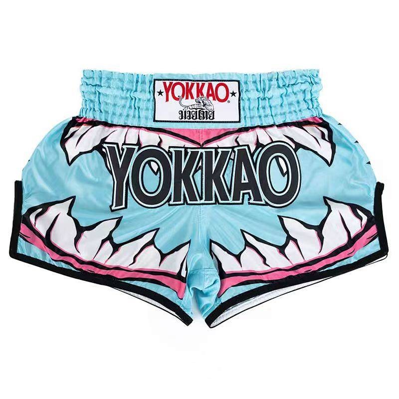 Yokkao Muay Thai Shorts Boxing Sanda Fighting Training Pant Fighting Sports Men's and Women's Shorts