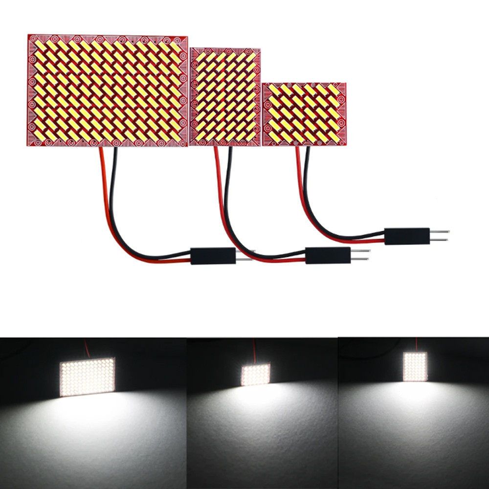 1 PCS T10 W5W หลอดไฟ LED C5W C10W Festoon ไฟ LED 4014 12V 6500K สีขาว Super Bright ภายในรถโดมอ่านโคมไฟ