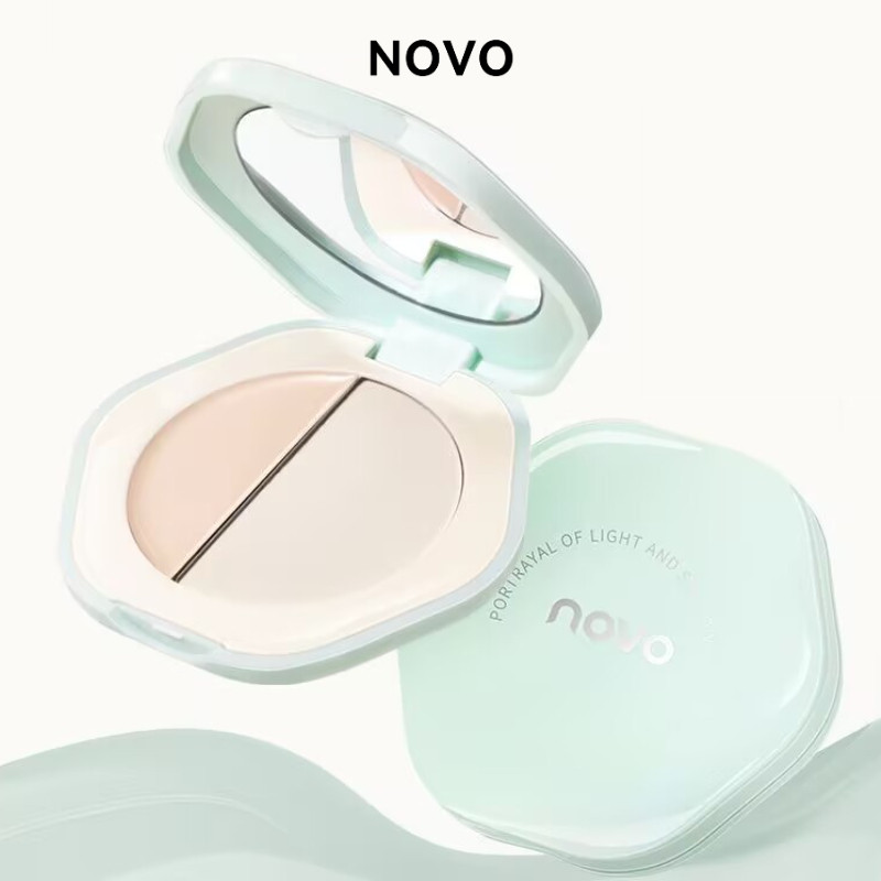 NOVO Highlight Cream ไฮไลท์ ยกกระชับใบหน้า บุ๋ม สองสี