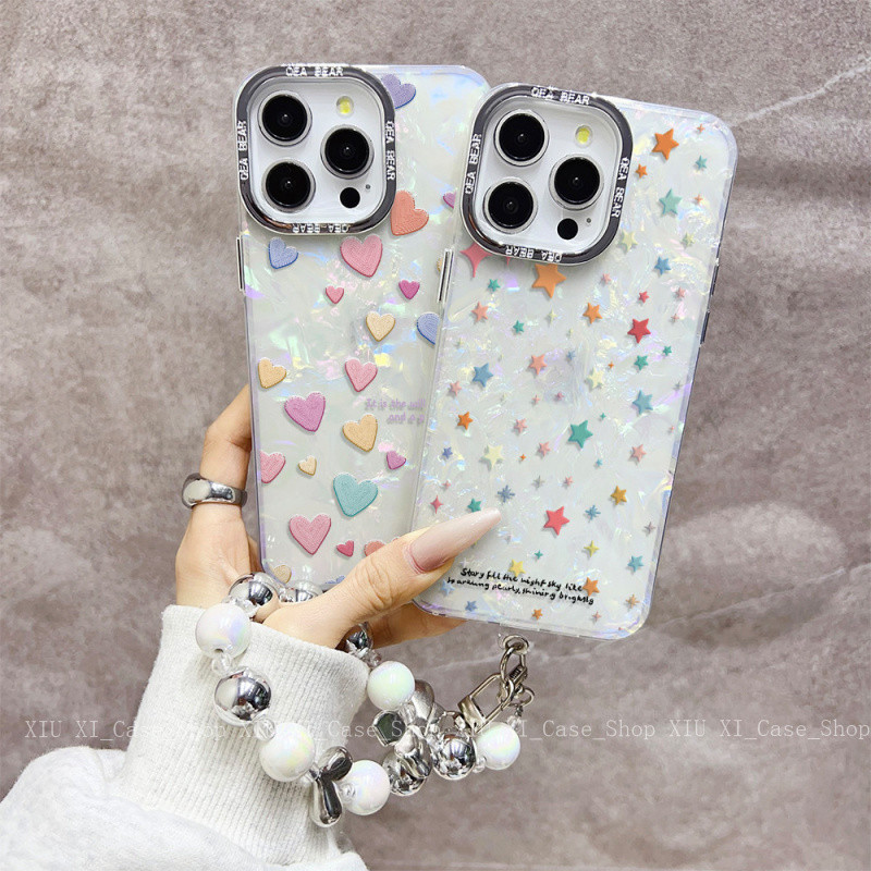 🌷เข้ากันได้กับ ไอโฟน16 ไอโฟน 15 Pro Max iPhone 13 ไอโฟน11 X XS XR กรณีโทรศัพท์น่ารัก เคสไอโฟน13 เคสไ