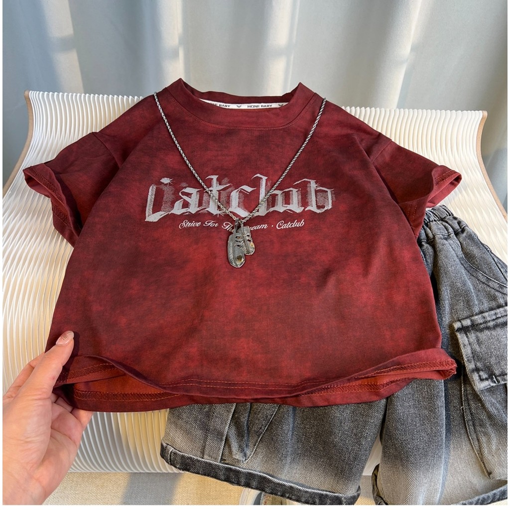 ชุดสูทเด็กชายฤดูร้อนอินเทรนด์-เด็กหล่อแฟชั่นกางเกงขาสั้นแขนสั้นชุดสองชิ้น - รูปที่ 4