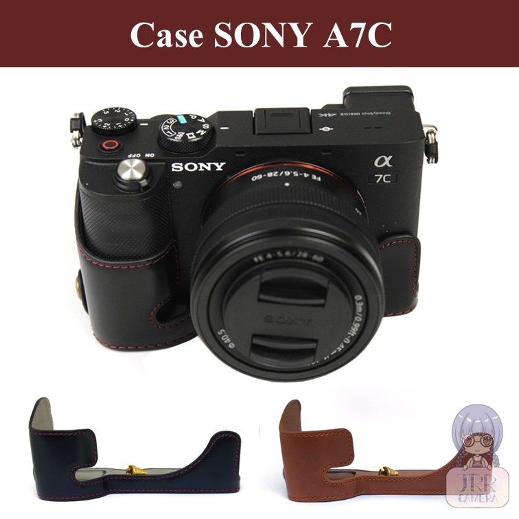 Case สำหรับ SONY A7C by JRR ( Sony A7C Case / Half Case ) เคส Sony A7C