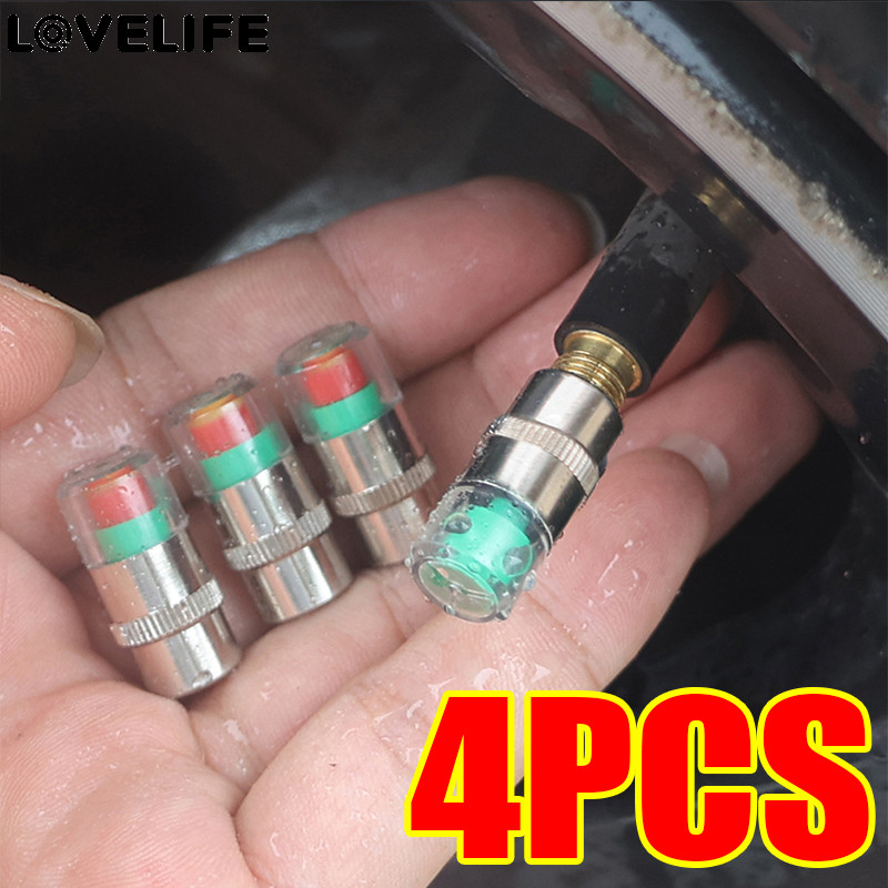 [ แนะนํา ] ตัวบ่งชี้แรงดันลมยาง - เครื่องวัดความดัน ไทร์ ในรถยนต์ - เครื่องมือตรวจจับวาล์วภายนอก - เซ็นเซอร์เตือนการตรวจสอบ - ฝาปิดวาล์วล้อมอ