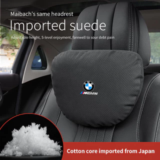 คุณภาพสูงรถ Headrest คอสนับสนุนที่นั่ง Soft Protector หมอนรองคอสําหรับ BMW M3 X1 X2 X3 X4 X5 X6 E46 E60 E90 F01 F06 F10 F12 F15 F16 F20 Auto อุปกรณ์ตกแต่งภายใน