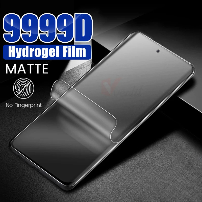 Honor X60Pro X50Pro 1 ชิ้น 9999D ด้านหน้าด้านหลัง Matte Frosted Soft Hydrogel ฟิล์มสําหรับ Honor X60