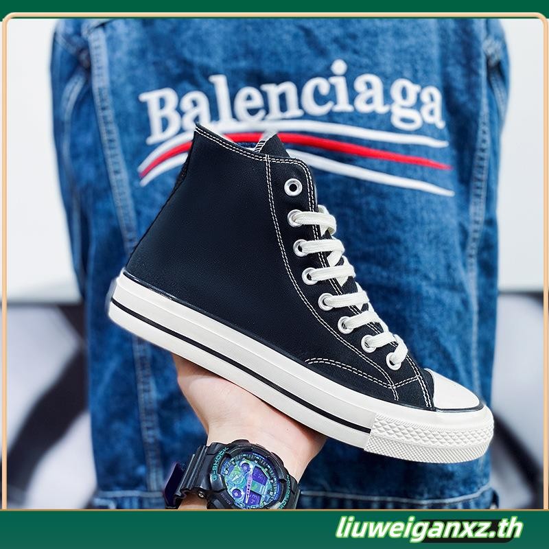 All STAR CHUCK TAYLOR CONVERSE 70S HIGH BLACK EGREAT รองเท้าพรีเมี่ยม