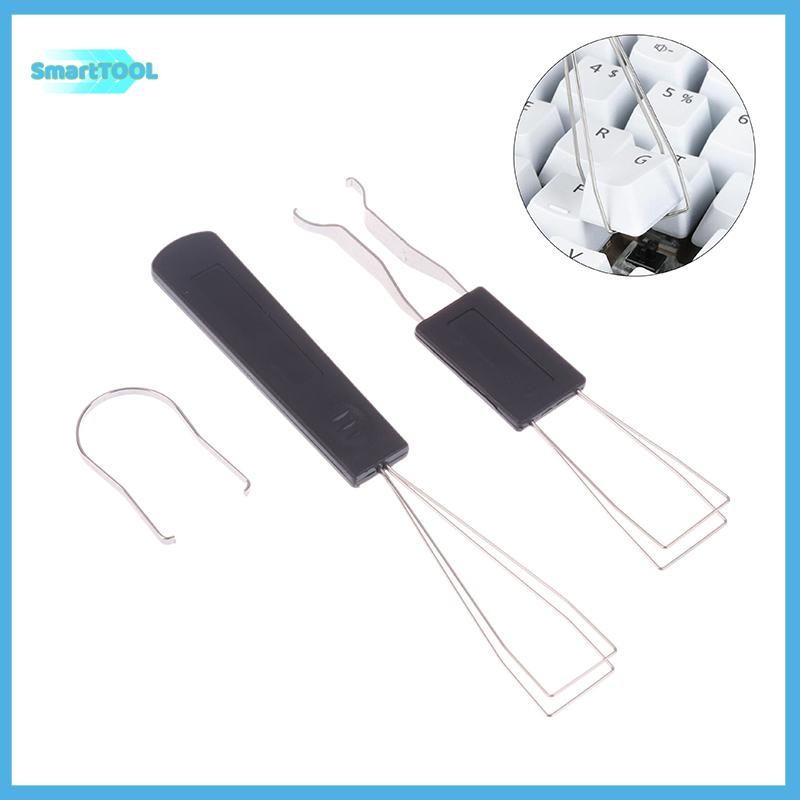 UTZN> 1/5PCS Keycaps Puller Unloading Wire Mechanical คีย์บอร์ดเครื่องมือกําจัดเปลี่ยน Key Puller ใหม่