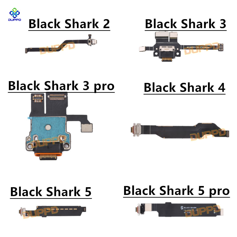 1pcs USB ชาร์จพอร์ต Dock Charger ปลั๊กเชื่อมต่อ Flex สําหรับ Xiaomi Black Shark Blackshark 2 3 4 5 Pro