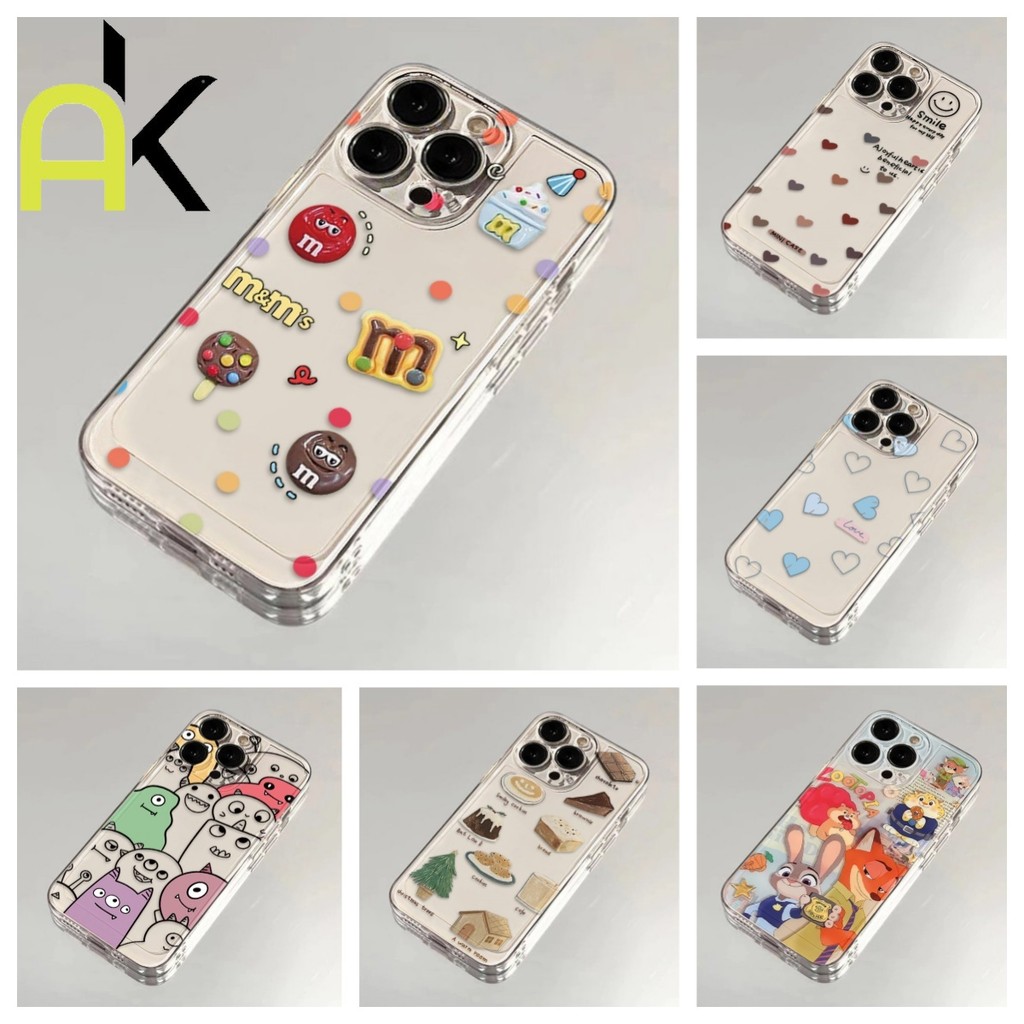 AK กรณีTPUสำหรับSamsung A17 A07 A56 A55 A16 A35 A54 A06 A15 A52 A73 A34 A14 S24 EF S24 ULTRA Covers