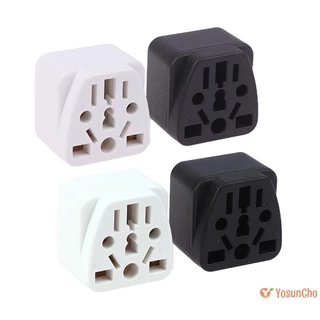 YosunChoker] ใหม่ Universal USA Travel Charger ญี่ปุ่นอะแดปเตอร์แปลงเยอรมันรัสเซีย AU UK Kr EU To US AC Power Socket America Plug ใหม่
