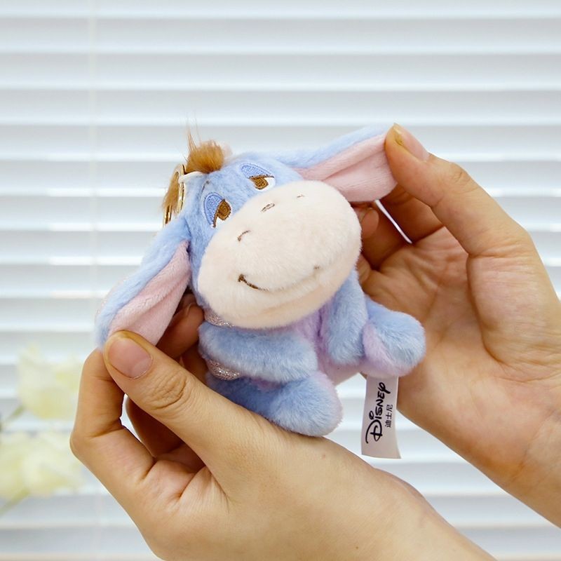 ตุ๊กตาการ์ตูนจี้ผีเสื้อ Eeyore ของเล่นเด็ก ของขวัญวันเกิด พวงกุญแจ