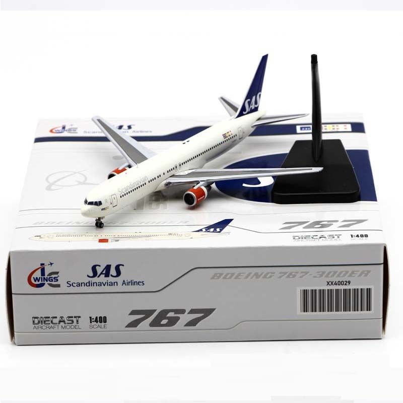 JC Wings 1: 400 Nordic Airlines Boeing B767-300ER LN-RCG โมเดลเครื่องบินโลหะผสม