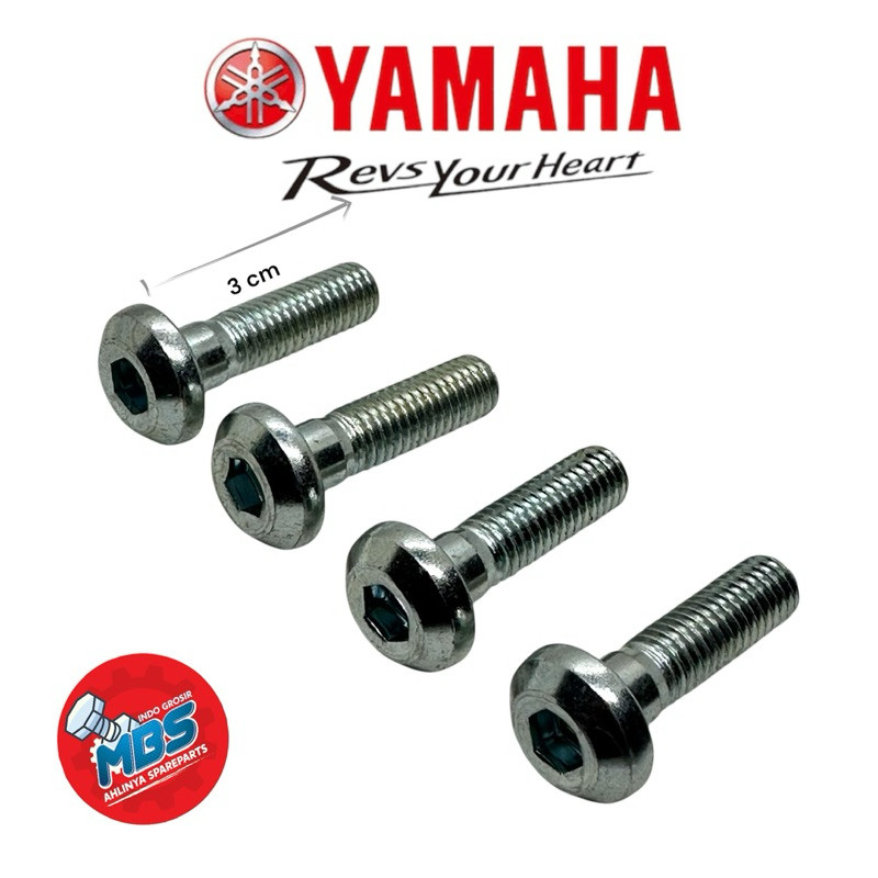 FOSTEP Step BOLT FOOTSTEP POST YAMAHA R25 Mt25 เดิม BOLT 12