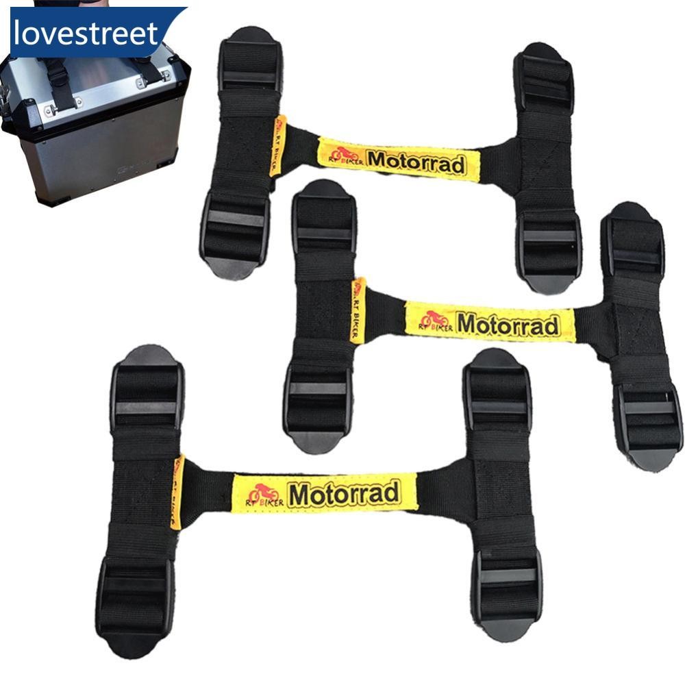 LOVESTREET 1PC จับเชือกกระเป๋าเดินทางสําหรับ Pannier ด้านข้างกล่องอลูมิเนียมกล่อง Trunk สําหรับ BMW 