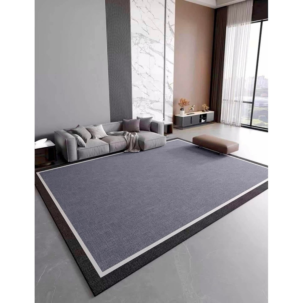 พรมปูพื้น ⚫️โทนสีดำD