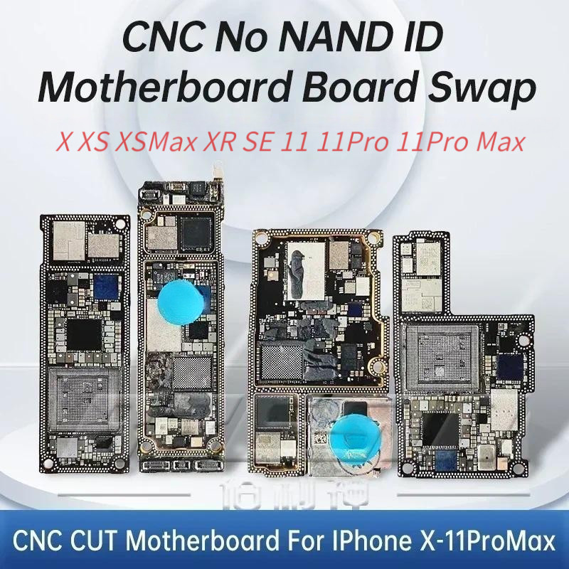 CNC CUT เมนบอร์ดสําหรับ X Logic BOARD Xs Max ขัด CPU AP RF Board iPhone11 11Pro Max Switching CPU Ba