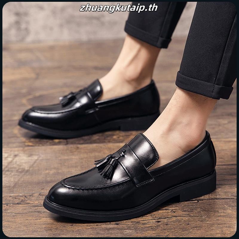 Hush Puppies รองเท้าหนัง ขนาดใหญ่ สําหรับผู้ชาย ไซซ์ 45 46 47 48