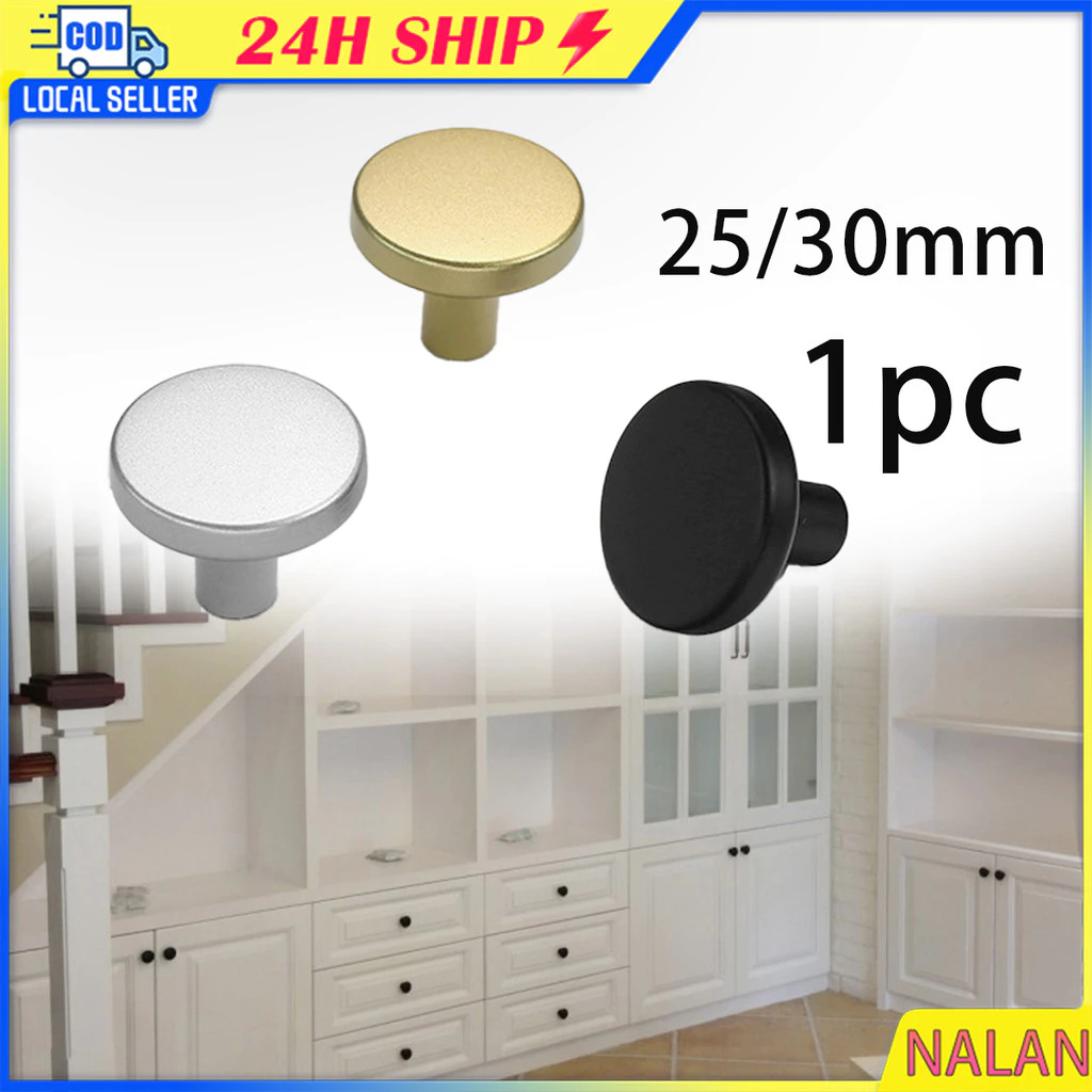 ร้านอยู่กทม.กว้าง25MM 30MM ที่จับลิ้นชักสแตนเลส ที่ดึงตู้เสื้อผ้า ประตู ขนาดเล็ก 3สี