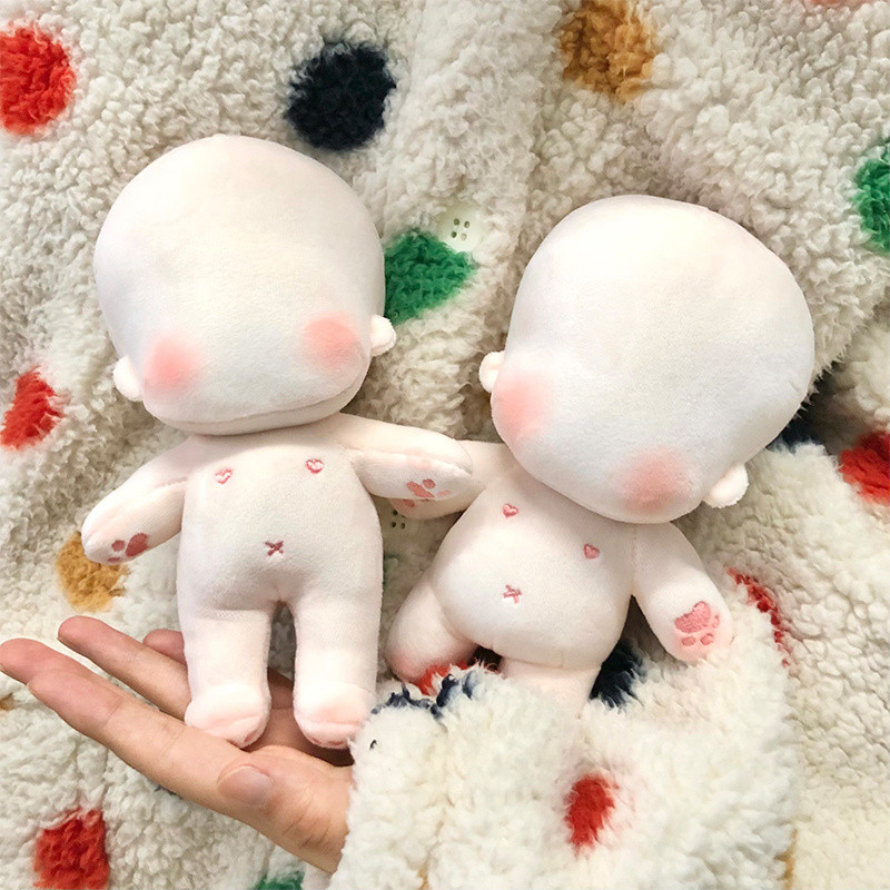 【พร้อมส่ง 】DIY ผ้าฝ้าย คู่มือ ตุ๊กตาฝ้าย ตุ๊กตานิ่มๆ ตุ๊กตาแปลกๆ 20cm 10cm ดาวน่ารักไม่มีแอตทริบิวต์ปกติขายาวอ้วน Furui ร่างกาย10ซม. 20ซม.30ซม.