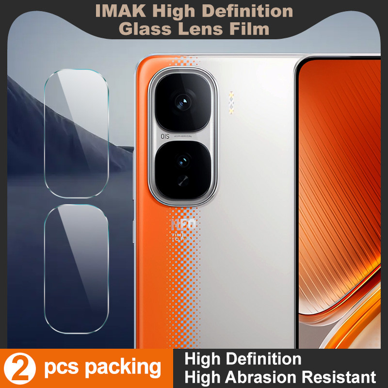 IMAK ฟิล์มกระจกเลนส์กล้อง iQOO Neo10 2PCS กระจกความละเอียดสูงเลนส์ฟิล์มสําหรับ iQOO Neo 10 Pro 5G