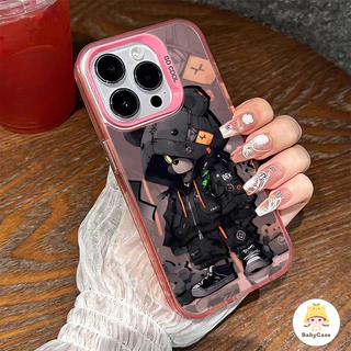 เทรนด์แฟชั่นเย็นหมีอ่อนนุ่ม เคสไอโฟน11 13 16 15 17 12 14 Pro Max 7Plus 16Plus 8Plus XR 7 8 16 14 15Plus X XS Max SE 2020