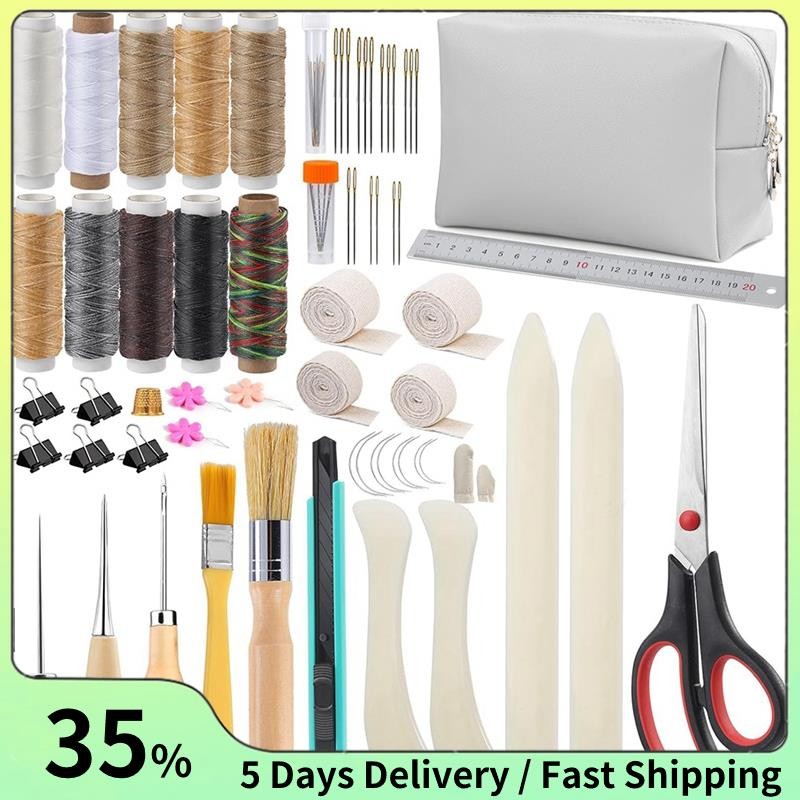 65 ชิ้น Bookbinding Kit วัสดุ Bookbinding Bone Folder ชุดเครื่องมือสําหรับผู้เริ่มต้น Bookbinding Su