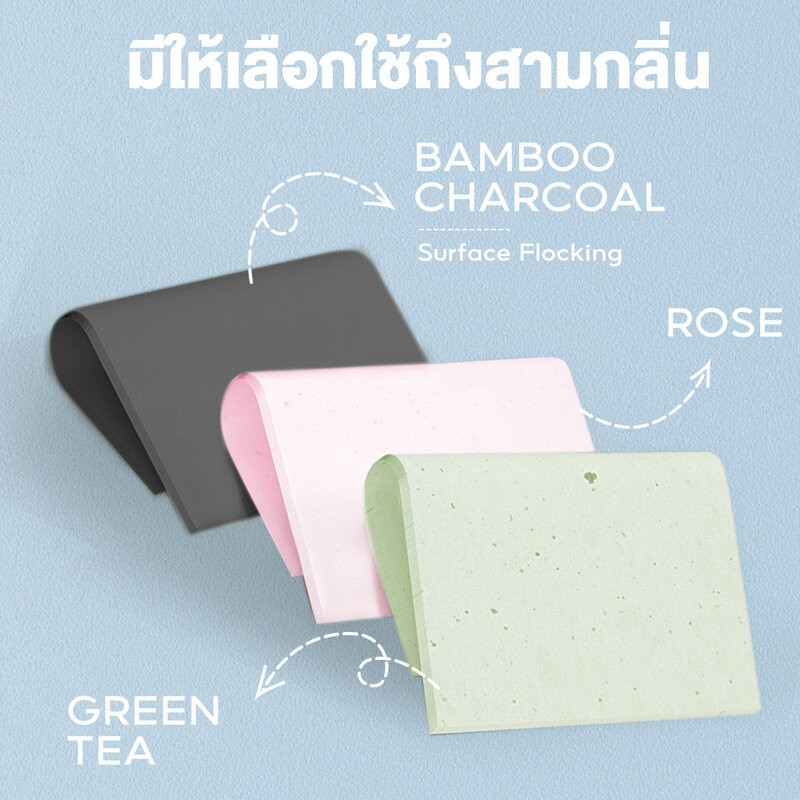 Oni Sweats & Oil Blotting Paper โอนิ กระดาษซับมัน เนื้อนุ่ม 100 Sheets (Bamboo Charcoal/Green Tea/Rose) รูปที่ 5