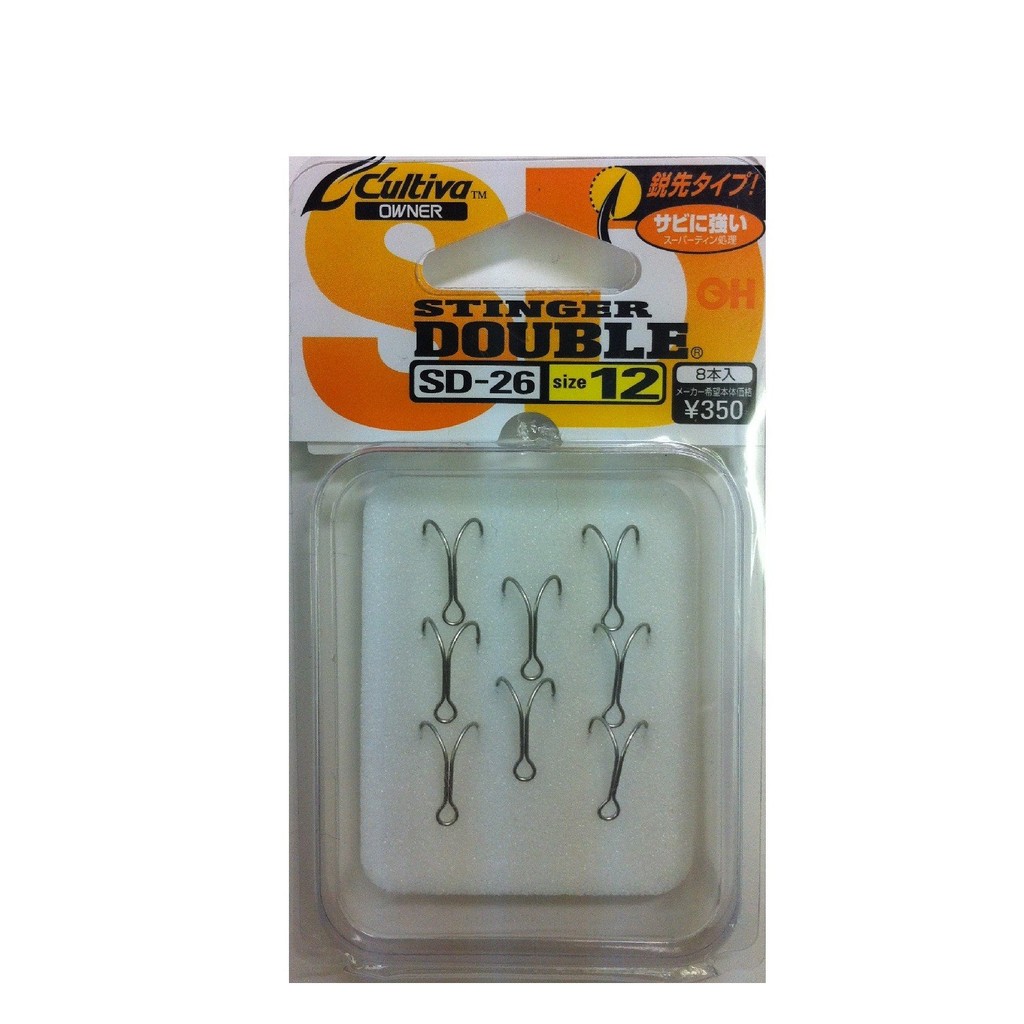 OWNER 11577 Double Hook 26 SD-26 12 Fishing Hook