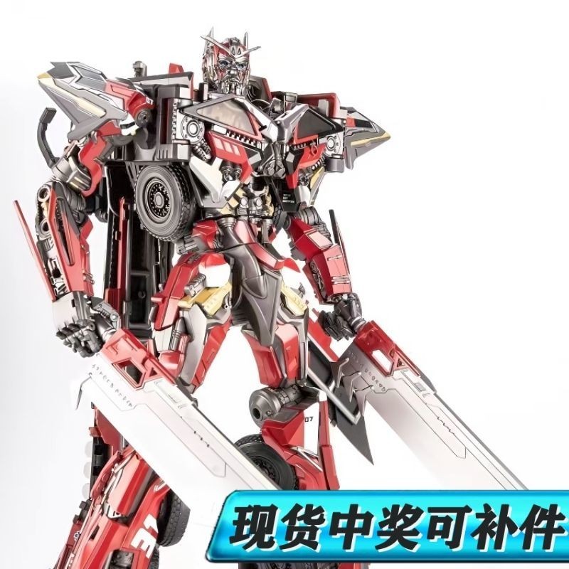 Transformers รุ่นขยาย OV01 Alloy Transformers Robot Car Model 16 Years Old Boy Toy