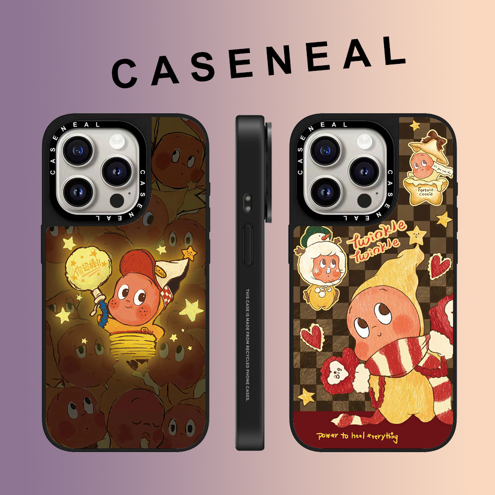 CASENEAL Star Baby dog mirror Faceเคสโทรศัพท์สําหรับiPhone 16 Pro Max 15 Plus 14 ProMax 13 12Pro 11 โทรศัพท์กันกระแทกขอบนุ่มฮาร์ดป้องกันกรณี
