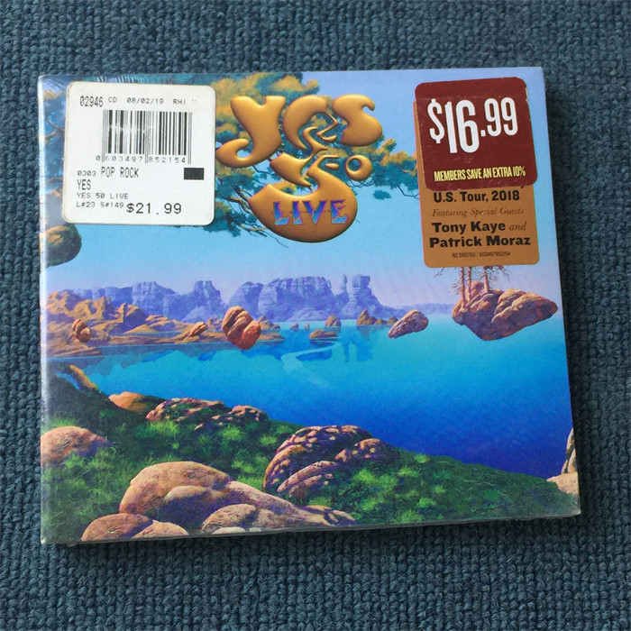 (ใหม่เอี่ยม ) Yes 50 Live 2CD ying