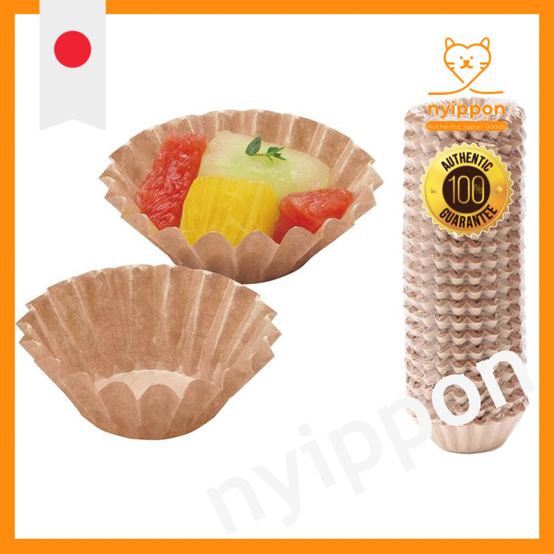 Sunnap Paper Food Cups - Craft Cups for Bento and Sweets (Available in Various Sizes)